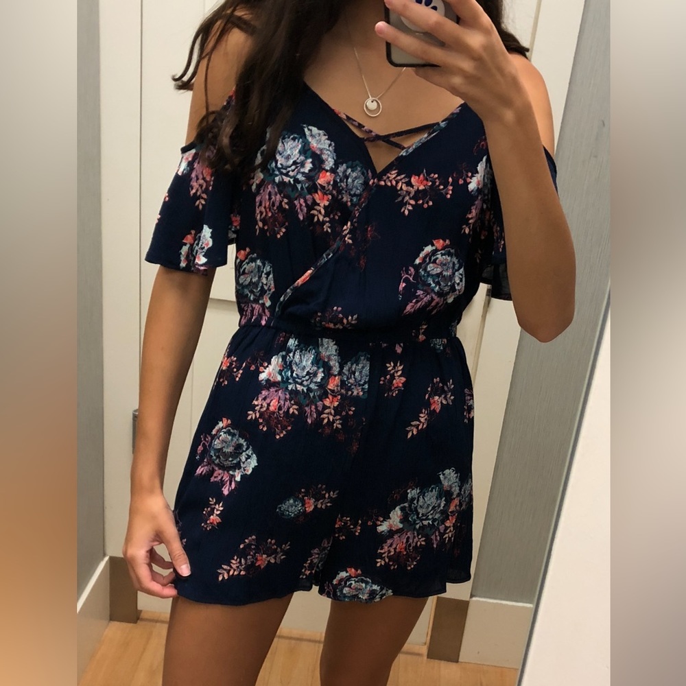 Mudd Floral Romper